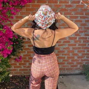 Vintage 1970s Reversible Schlitz Denim Bucket Hat